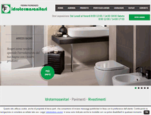 Tablet Screenshot of idrotermosanitariferri.com